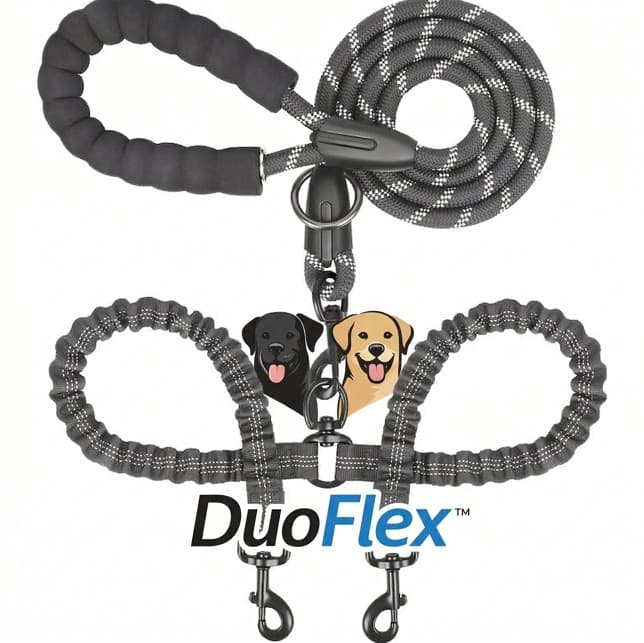 DuoFlex™ – Smycz dla 2 Psów
